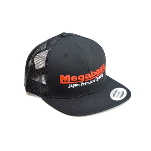 Megabass Trucker Hat Black/Red