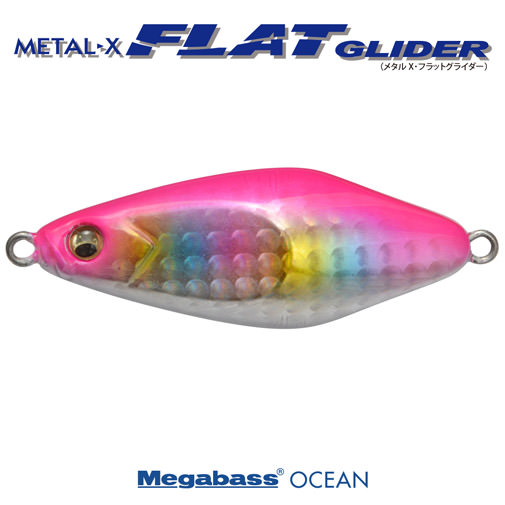 METAL-X FLAT GLIDER(メタルＸ フラットグライダー) 30g G ピンクレインボー