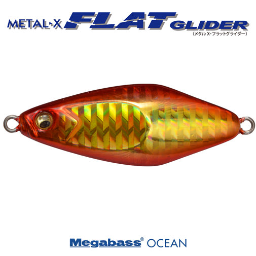 METAL-X FLAT GLIDER(メタルＸ フラットグライダー) 30g G アカキン