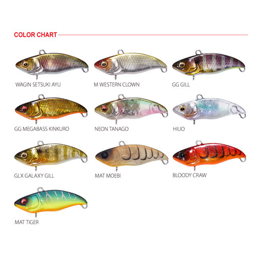 VIBRATION-X NANO(バイブレーションX ナノ) GG ギル ルアー | Megabass