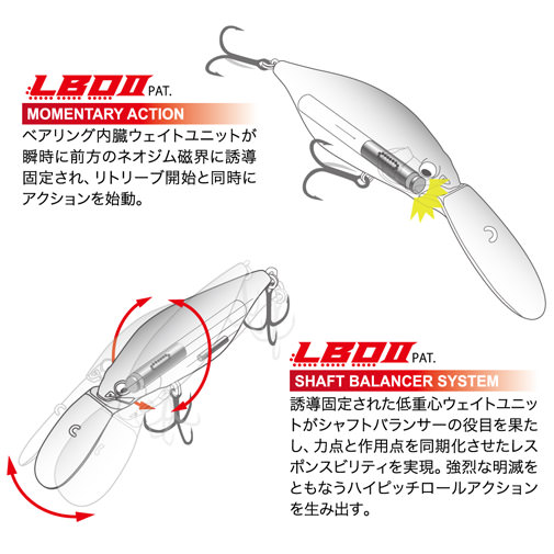 DEEP-X 100 LBO(ディープX 100 LBO) ワイルドクロー ルアー | Megabass - メガバス オンラインショップ