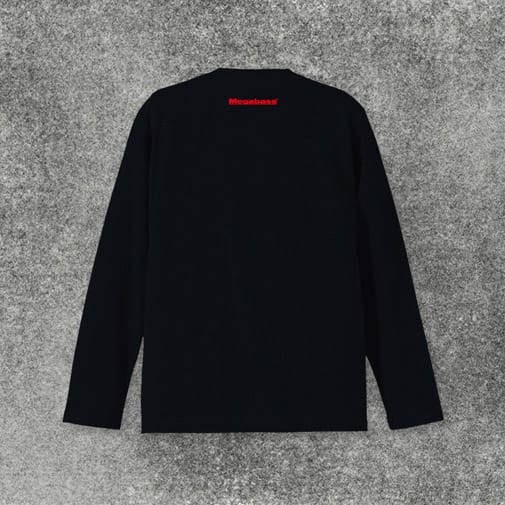 MEGABASS LOGO LONG T-SHIRTS(メガバスロゴロングTシャツ) ブラック