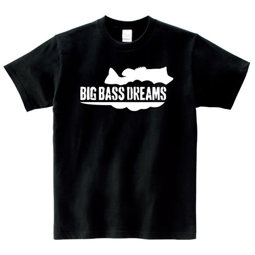 【BIG BASS DREAMS】T-SHIRT BigBassDreams BLACK