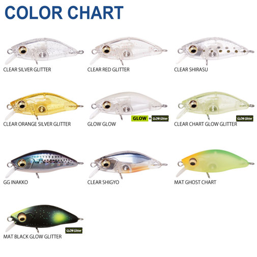 BEAGLE(ビーグル) (SS) クリアシギョ ルアー | Megabass - メガバス