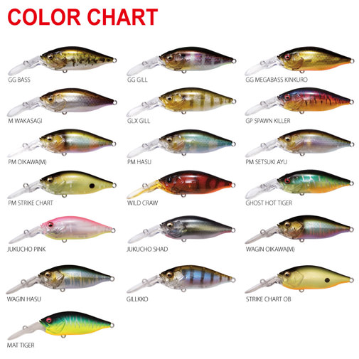 DEEP-X 100 LBO(ディープX 100 LBO) 和銀オイカワ♂ ルアー | Megabass