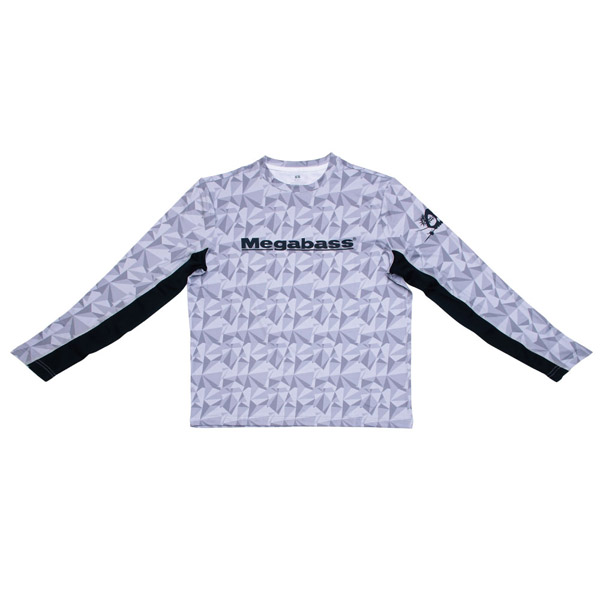 メガバス　ゲームロングスリーブXXLサイズ新品　入手困難　即完売ロンＴ　アパレル GAME LONG SLEEVE(ゲームロングスリーブ） WHITE アパレル・ギア
