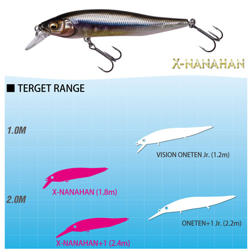 予約：12月末～1月末発送】X-NANAHAN(Xナナハン) FA シラウオ ルアー