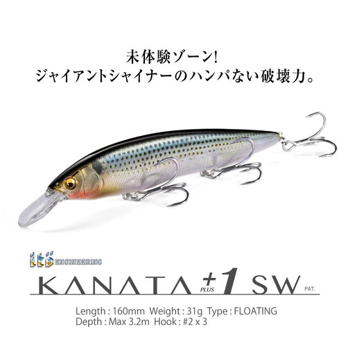 KANATA+1 SW(カナタ+1 SW) FA イワシ ルアー | Megabass
