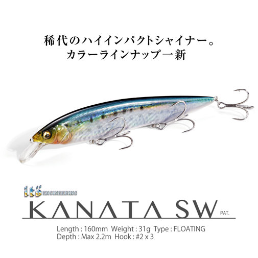 KANATA SW(カナタ SW) GP シトラスチャートヘッド ルアー | Megabass 