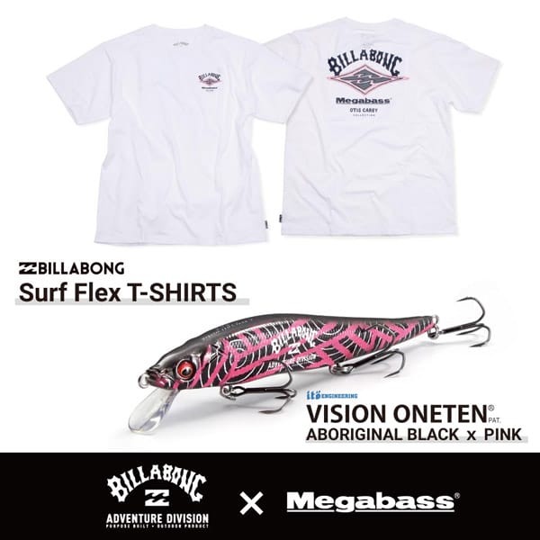 BILLABONG x MEGABASS SURFFLEX ONETEN SET WHITE