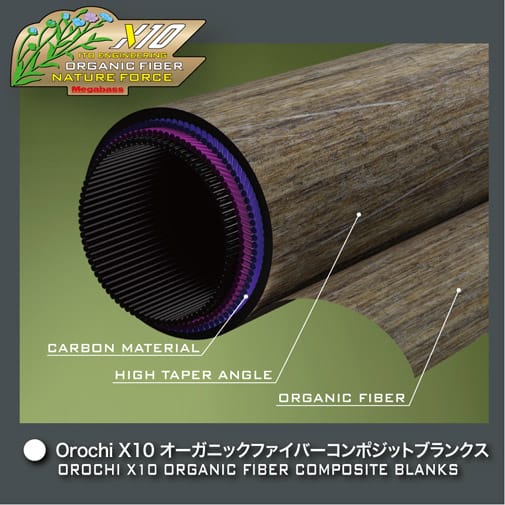 OROCHI X10(オロチエックステン) 2piece F9-710XT 2P ロッド OROCHI X10(オロチエックステン) 2piece F9-710XT 2P ロッド