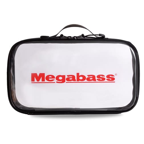 【6月下旬発送】MEGABASS CLEAR POUCHⅡ(クリアポーチⅡ) (L)