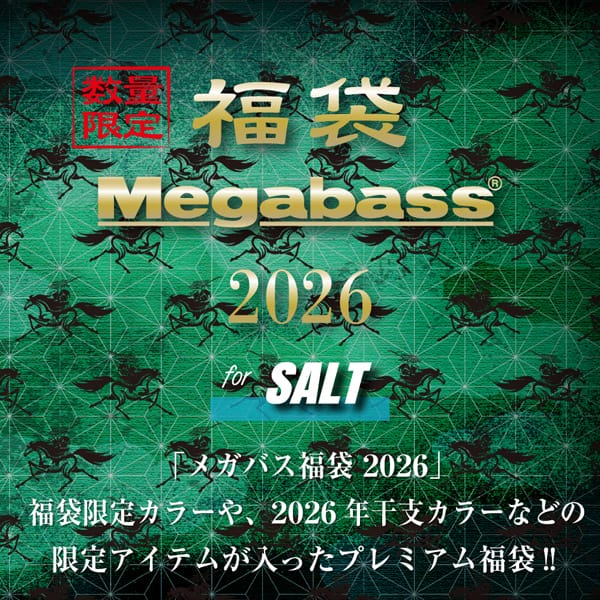 12月末発送】2026福袋 SALT SET 2026福袋 | Megabass - メガバス